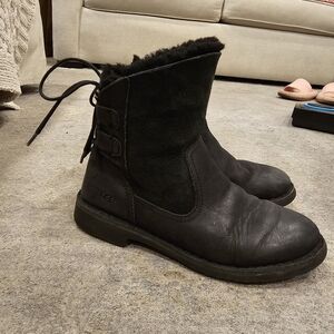 Ugg Naiyah Black Boots, Sz 7.5